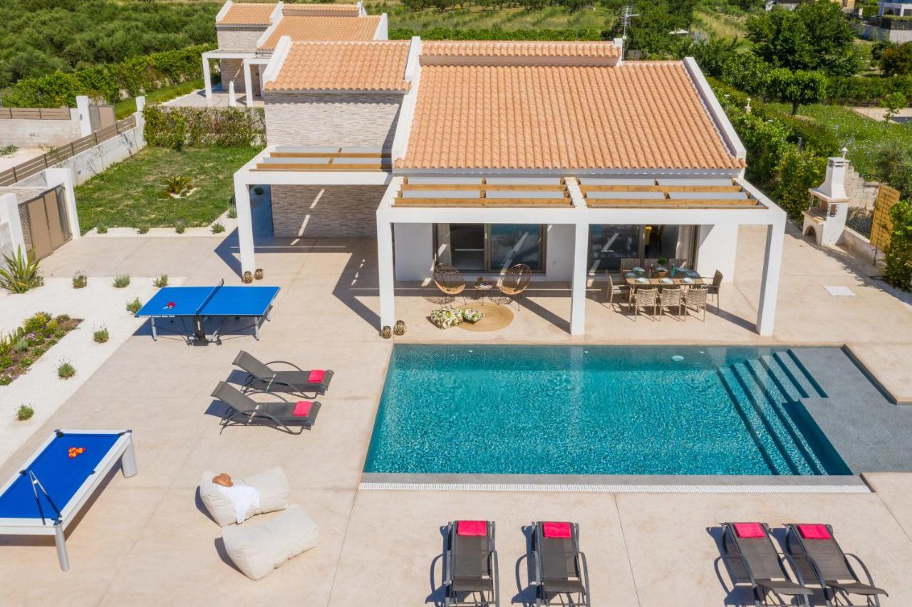 Zante Prime Heated Pool Villas Plános エクステリア 写真